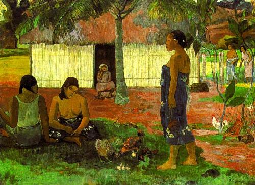 Paul Gauguin Why Are You Angry Sweden oil painting art